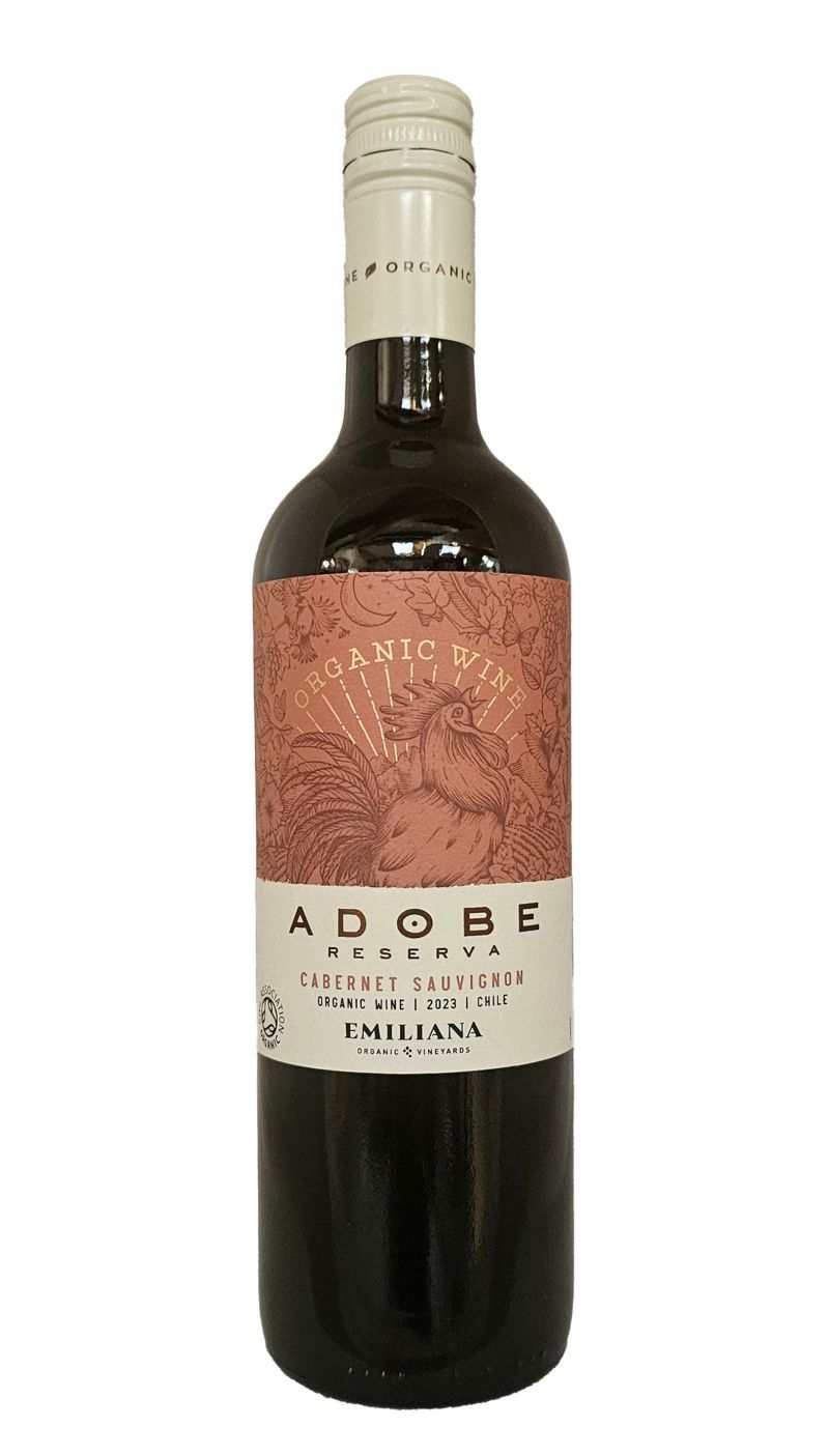 Cabernet Sauvignon Organic Emiliana Adobe Reserva 2023