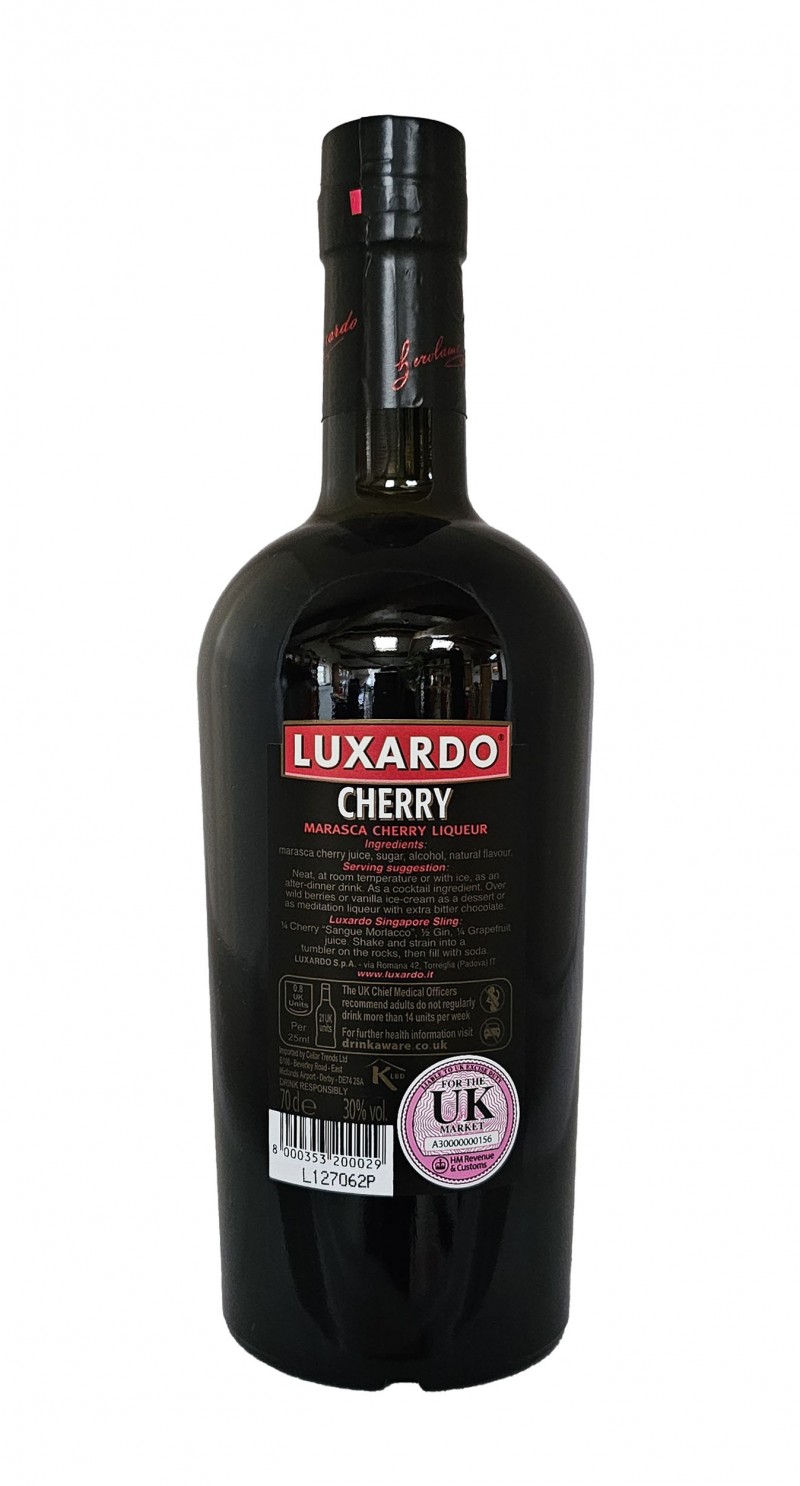 luxardo cherry sangue morlacco liqueur 70cl