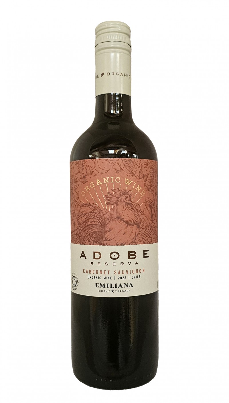 cabernet sauvignon organic emiliana adobe reserva 2023